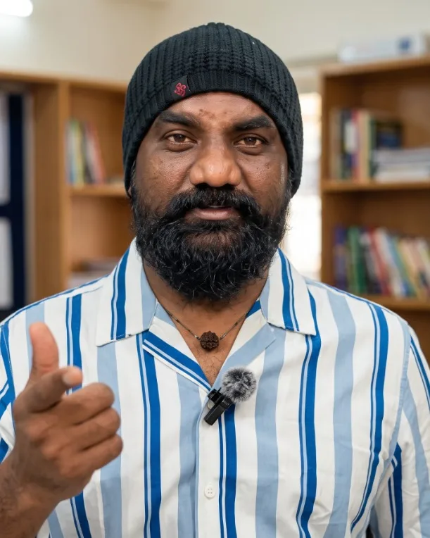 Mani Sir in the LIFE classroom