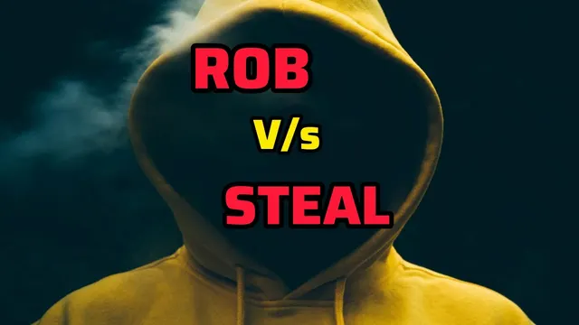 Mani Sir teaching: Rob vs Steal (దొంగతనం)